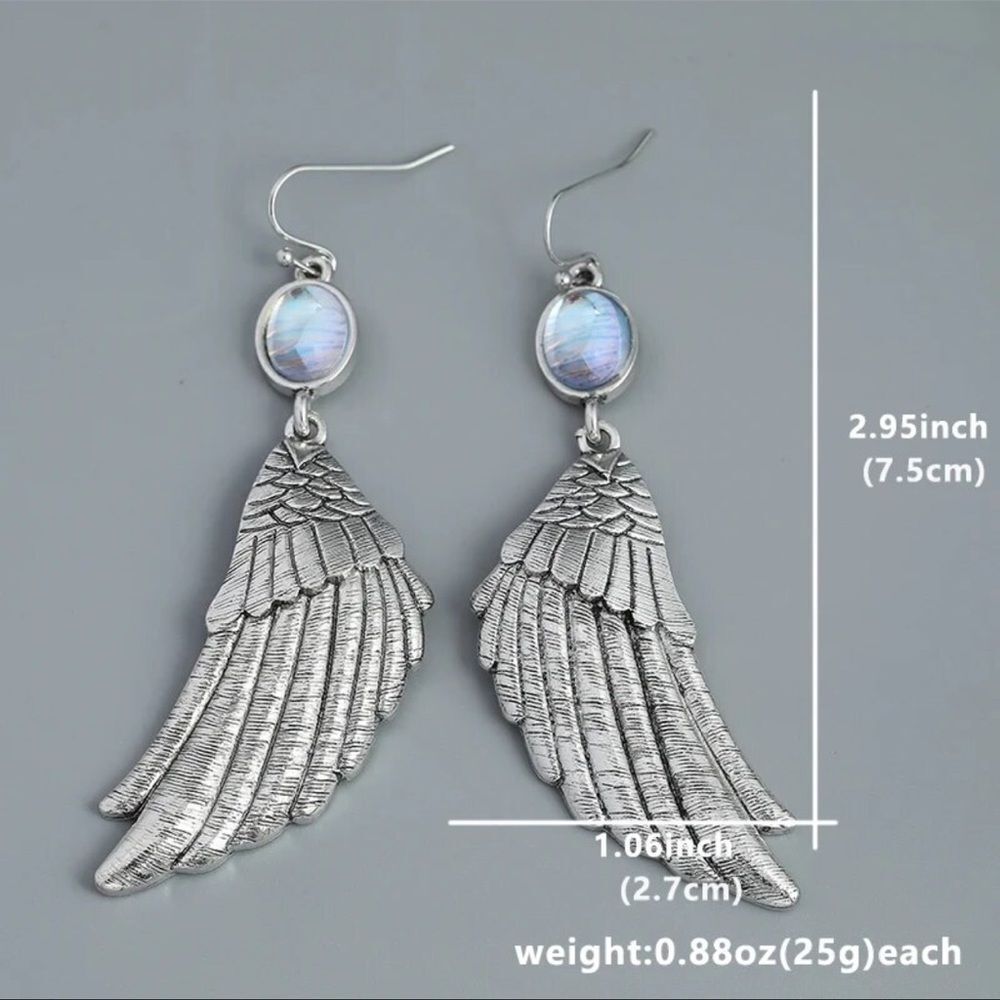 Free People Angel Wings Earrings - Picture 4 of 8